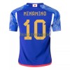 Original Fußballtrikot Japan MINAMINO 10 Heimtrikot WM 2022 Für Herren